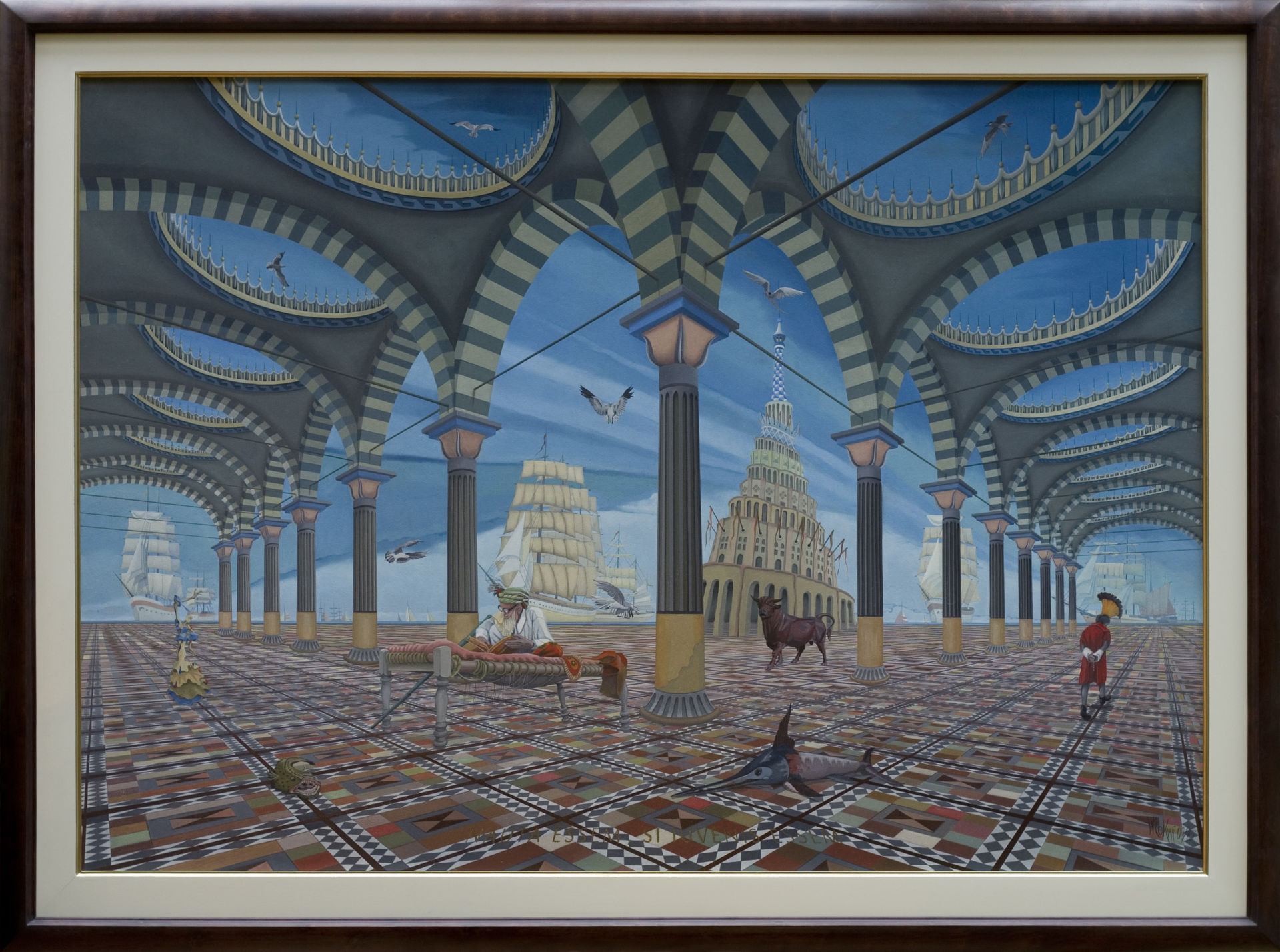 Obraz płaski NAUTA ESSEM SI IUVENIS ESSEM