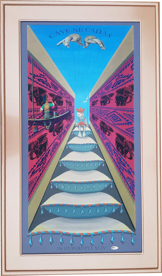 Obraz wypukły CAVE NE CADAS - IN HYPEROPIA XLIV