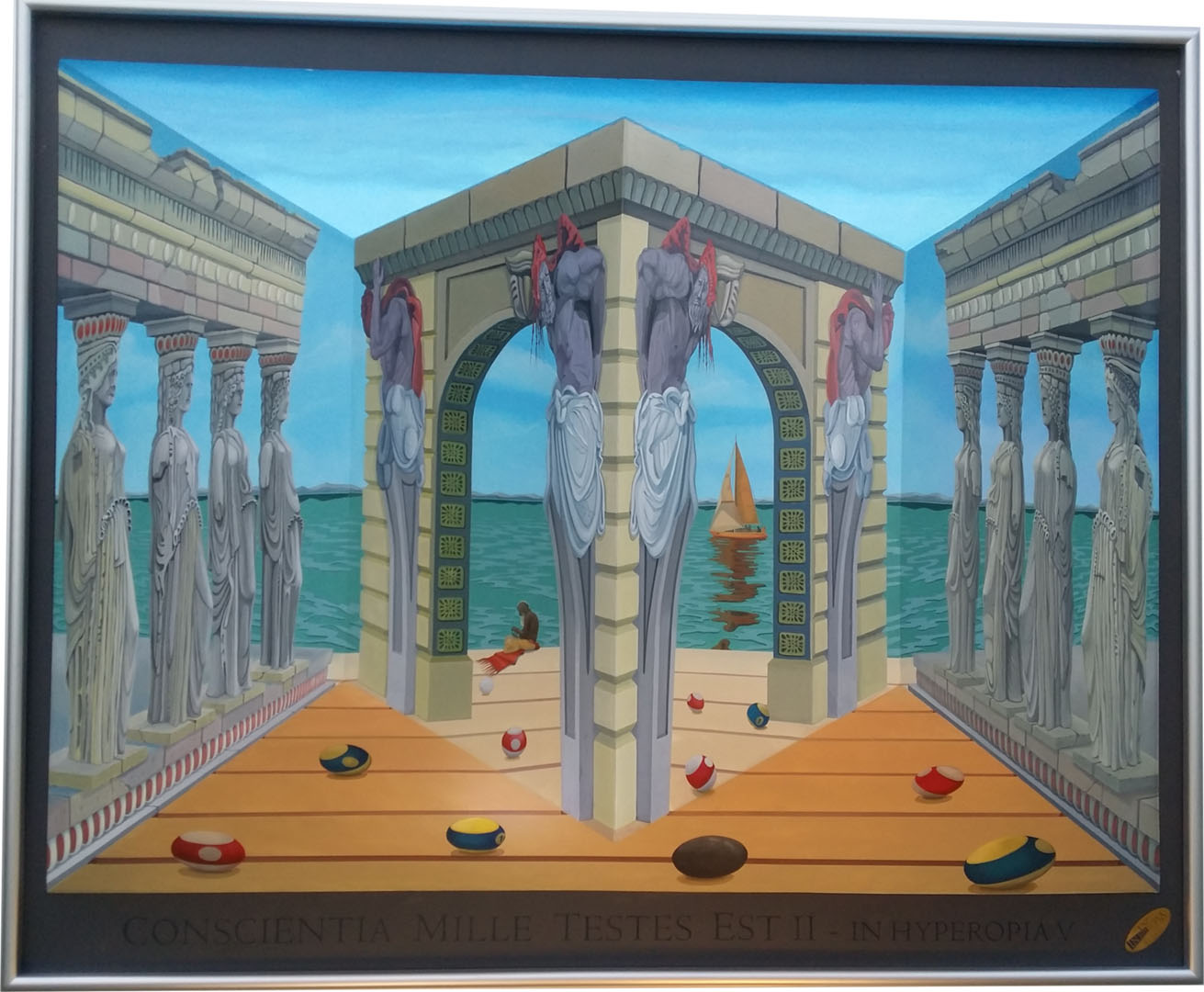 Obraz wypukły CONSCIENTIA MILLE TESTES EST II In Hyperopia IV