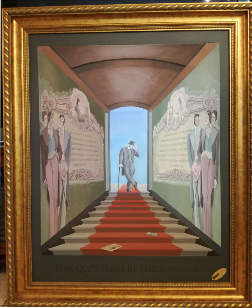 Obraz wypukły CREDE QUOD HABES ET HABES In Hyperopia VI