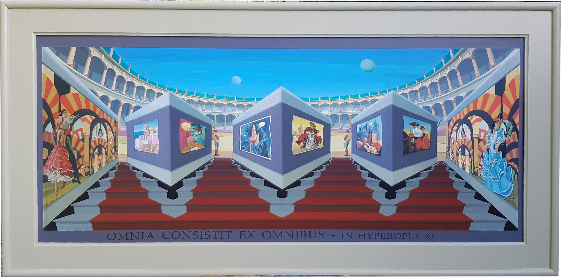 Obraz wypukłyOMNIA CONSISTIT EX OMNIBUS -In Hyperopia XL 2019R.