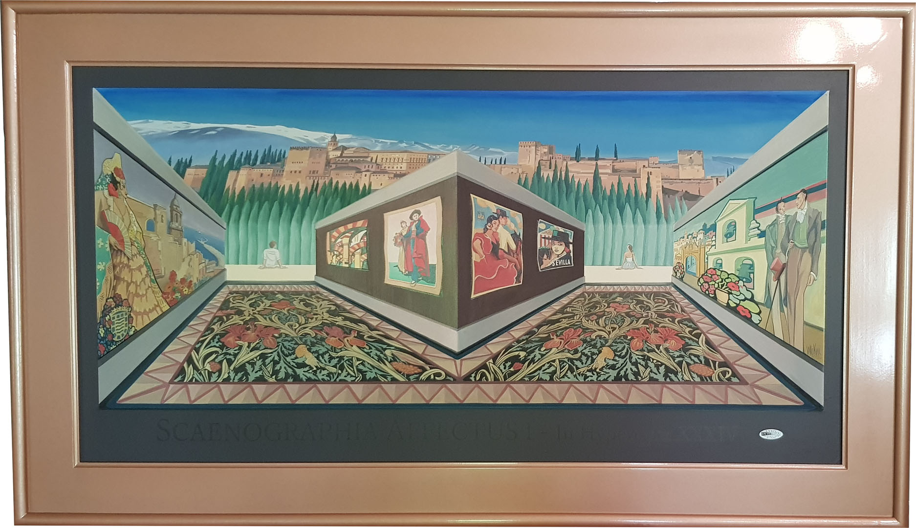 Obraz wypukły SCAENOGRAPHIA AFFECTUS I In hyperopia XXXIV