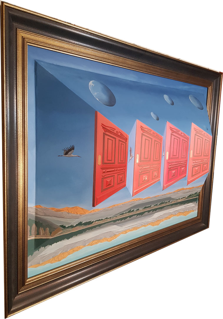 SICUT IN CALEO ET IN TERRA – In Hyperopia XIII Obraz wypukły SICUT IN CALEO ET IN TERRA - In Hyperopia XIII